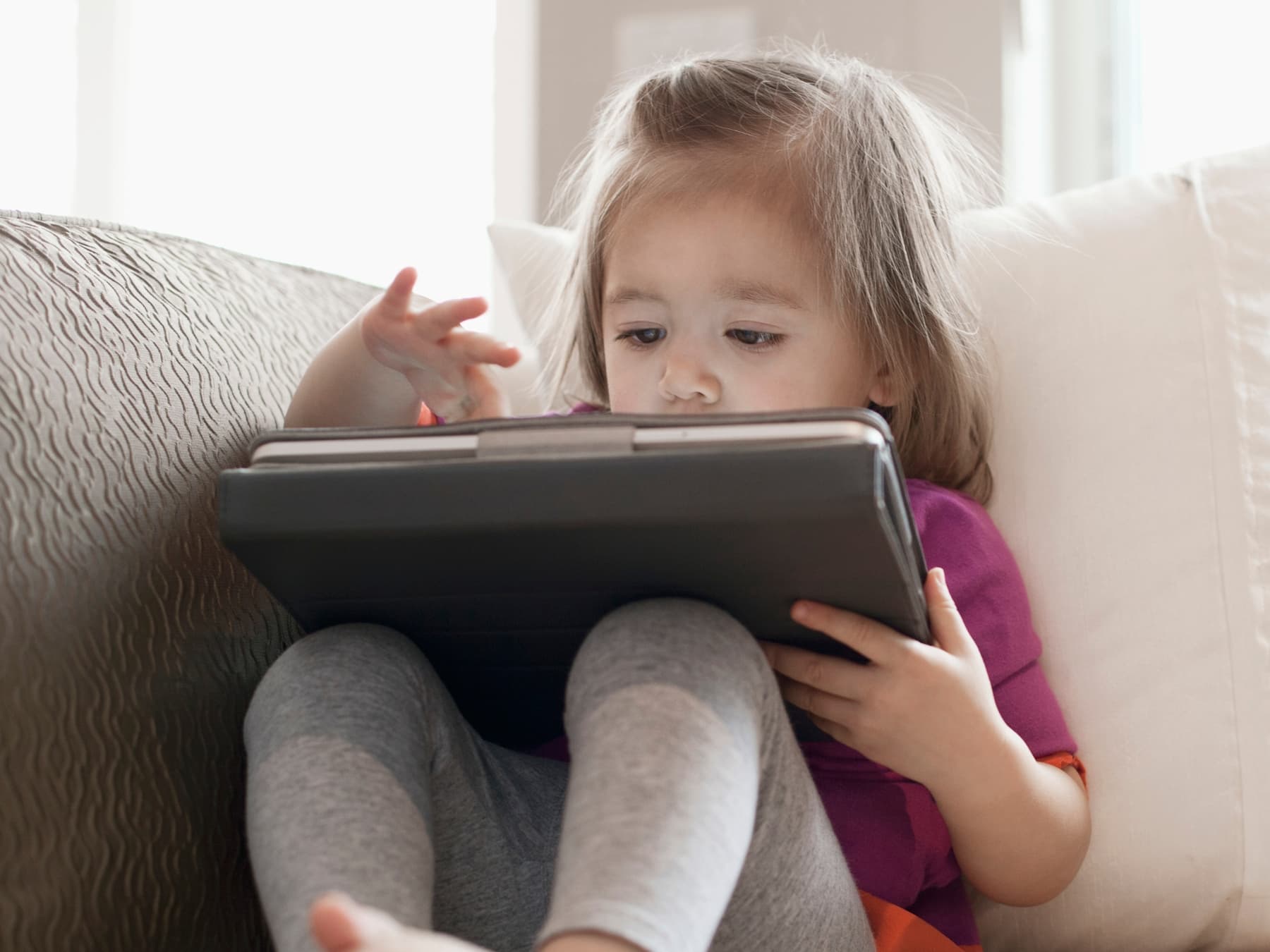 I primi due anni contano: niente schermi per una vista sana 